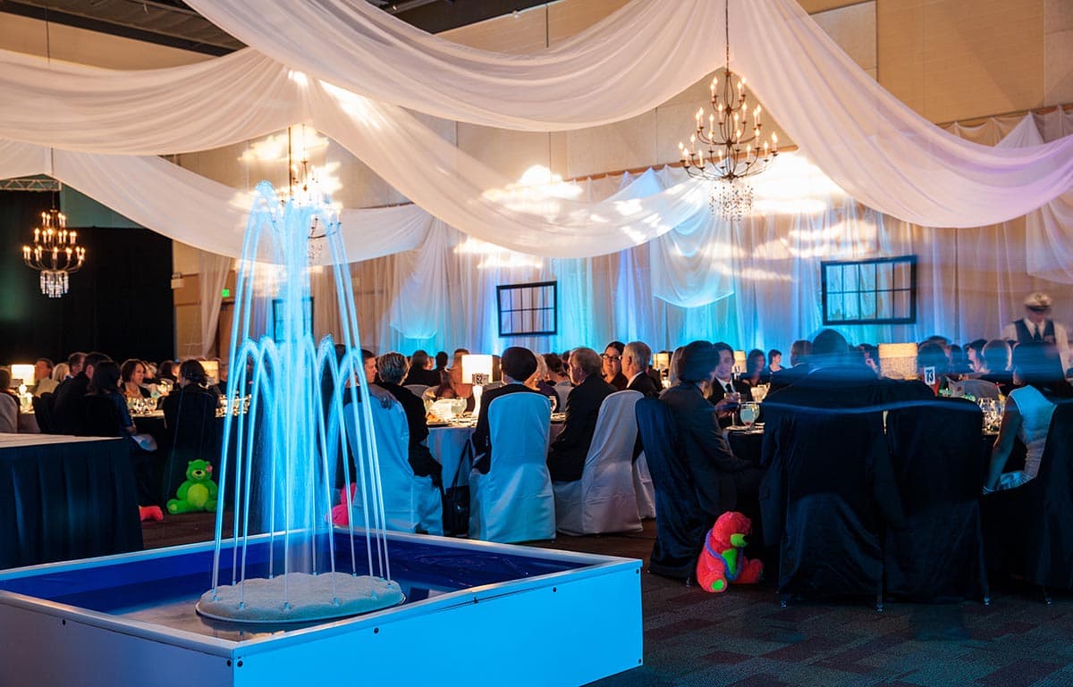 Water Fountain Rentals for Trade Shows, Events, Weddings, and Parties