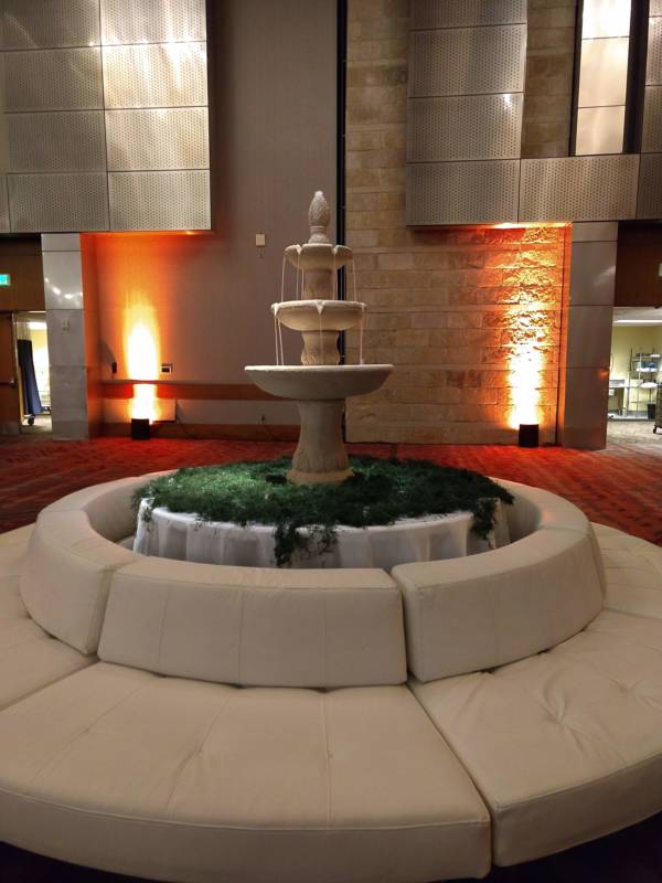 3 tier fountain