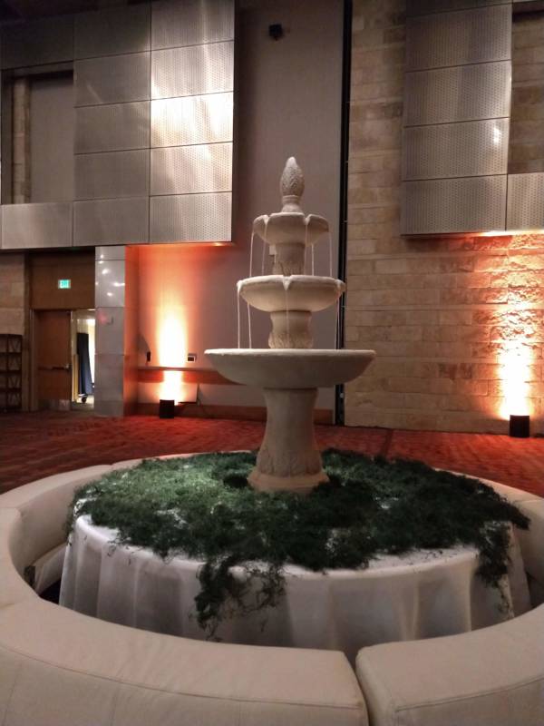 3 tier fountain