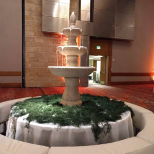 3 tier fountain