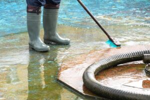 Fountain,cleaner,on,the,street,,washes,the,surface,of,the