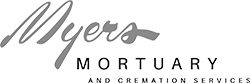 Myers mortuary bw logo