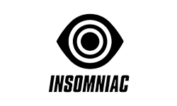 Insomniac bw logo